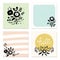 Scandinavian Floral Cards