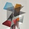 Scandinavian Harmony - Abstract Geometric Elements Unite in Concept Poster