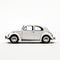 Scandinavian Style Vw Beetle With Black Wheels