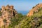 Scandola Natural Reserve, Corsica Island. Seascape, south France