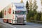 Scania R Temperature Controlled Transport Truck on The Move