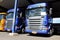 Scania Trucks in Carport