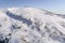 Scarce snow on Pora Mountain ski area, Orobie, Italy