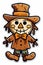 Scarecrow Clipart - Whimsy in the Fields