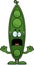 Scared Cartoon Peapod