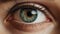 Scared Eyes: Hyperrealistic Digital Art Of A Woman\\\'s Close-up