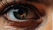 Scared Eyes: Hyperrealistic Digital Rendering Of Detailed Atmospheric Portraits