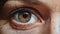 Scared Eyes: Hyperrealistic Painting Of A Person\\\'s Eye