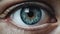 Scared Eyes: Hyperrealistic Rendering Of A Woman\\\'s Eye