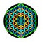 Scared Geometry Vector Design Elements color. festival design. This is religion, philosophy, and spirituality symbols.