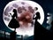 Scared woman in a dress looking out at the moon ominous presence seq 5 of 16