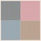 Scarf design. Striped multicolored vector in grey, blue, pink, beige. Simple background for spring summer autumn square silk scarf