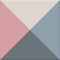 Scarf print in grey, pink, beige. Modern geometric striped bandana design for spring, summer, autumn, winter.