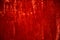 Scarlet velvet curtain background