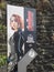 Scarlett Johansson signpost in Pont Saint Martin