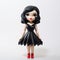 Scarlett: A Vibrant Cartoonish Vinyl Toy With A Dark And Playful Design