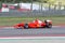 Scarperia, Mugello - 28 October 2023: Ferrari F1-2000 year 2000 ex Michael Schumacher in action at the Mugello Circuit