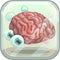 Scary app icon with creepy brain in the tank.