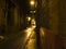 Scary Dark Alleyway at Night