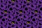 Scary halloween pattern design illustration for background