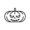 Scary Jack O Lantern halloween pumpkin