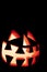 Scary Jack O Lantern pumpkin.