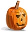 Scary pumpkin Jack O\'Lantern