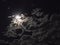 SCARY! Spooky Night Sky with Moon Surrounded by Dark Clouds!