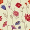 Scattered flowers pattern