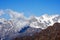 A scenario of a beautiful landscape of Rohtangpass, Manali, India