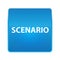 Scenario shiny blue square button