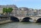 Scene along the Seine River, Paris