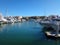 Scene of Cabo San Lucas from a cruise ship. Baja California, Mex