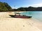 Scene of Champagne Bay, Espiritu Santo, Vanuatu.