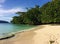 Scene of Champagne Bay, Espiritu Santo, Vanuatu.