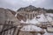 Scene of Kurobe dam at Tateyama Kurobe Alpine Route, Japan