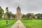 Scene of Manitoba Legislature Building in Winnipeg, Canada