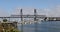 Scene of Port Bridge in Tacoma, Washington 4K