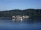 Scene of Simpson Harbour and Rabaul from a cruise ship.