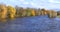 Scene of Westfield River in Westfield, Massachusetts