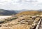 Sceneries of The Agora at Segesta Archaeological Park in Trapani, Italy.