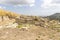 Sceneries of The Agora at Segesta Archaeological Park in Trapani, Italy.