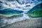 Scenery around mendenhall glacier park in juneau alaska