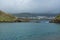 Scenery Atlantic ocean view from the island vila Franca do Campo. tourist trip to sao miguel island, azores, portugal
