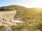 Scenery behind Wellington Dam Hydro Power Station in evening