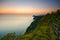 Scenery of Bukit Keluang in Terengganu, Malaysia during sunrise.