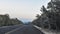 Scenery from Desert View Drive Along the South Rim of the Grand Canyon at Sunset in Late Fal