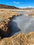 Scenery of Hverir Boiling mud and very hot water