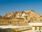 The scenery inside Amber Fort in Jaipur, India.