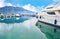 Scenery of Kalamata port Messinia Peloponnese Greece